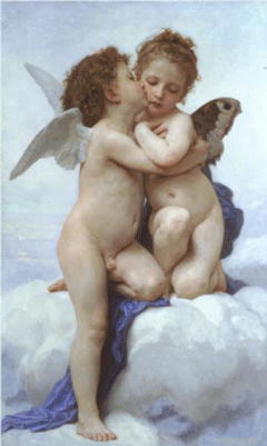 Cupid and Psyche William-Adolphe Bougeureau